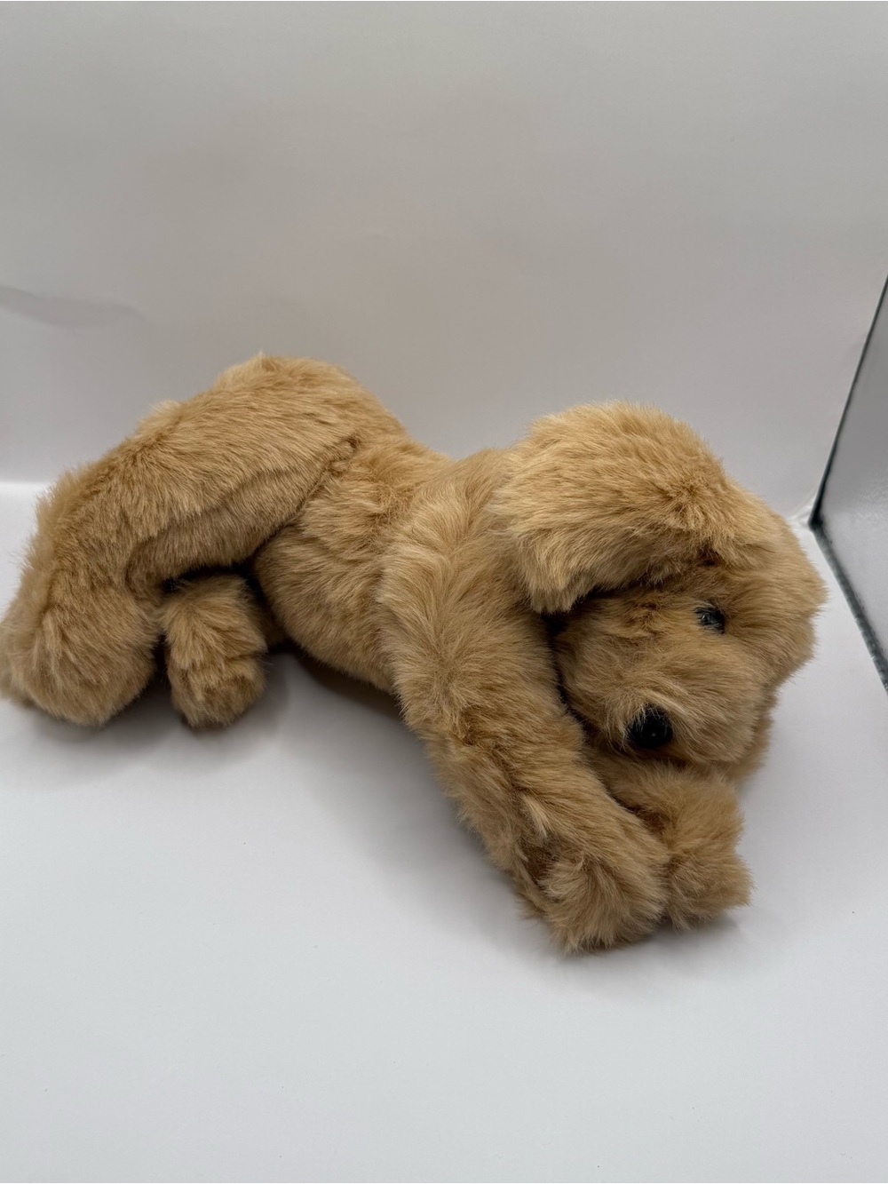 Vintage GUND Muttsy Golden Retriever Stuffed Animal Plush 1985
